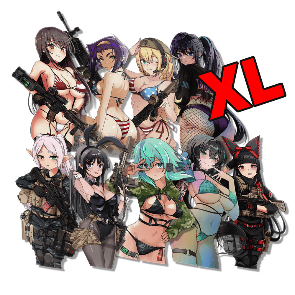 Image of XXL Die Cut Stickers