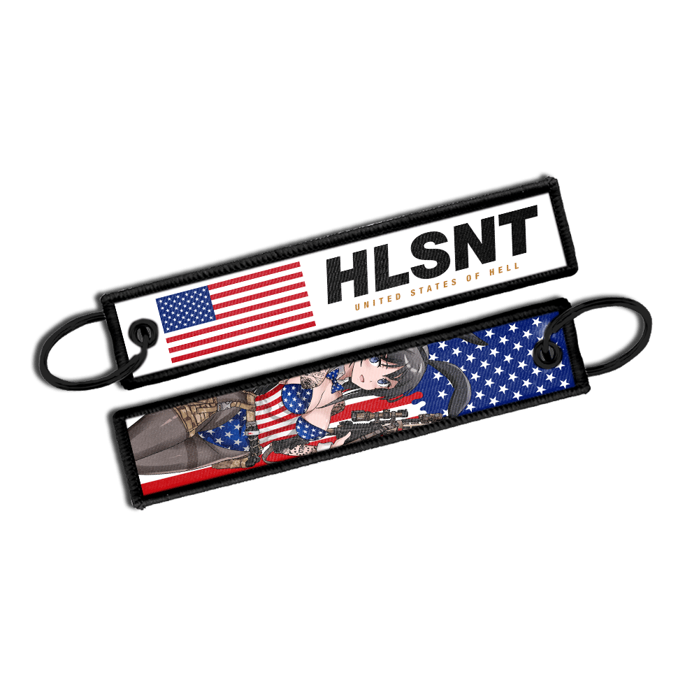 Image of United States Of Hell Jet Tag