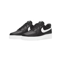 Image 2 of Nike Air Force 1 Low "Black White Pebbled Leather"