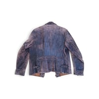 Image 7 of Vintage United Sportswear Horsehide Half-Belt Jacket, c. 1940s