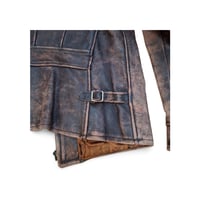 Image 10 of Vintage United Sportswear Horsehide Half-Belt Jacket, c. 1940s