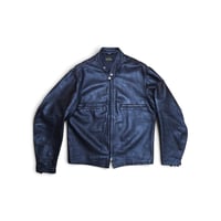 Image 1 of Vintage Steerhide Cafe Jacket, c. 1970s