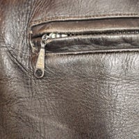 Image 6 of Vintage Steerhide Cafe Jacket, c. 1970s