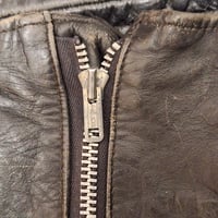 Image 8 of Vintage Steerhide Cafe Jacket, c. 1970s