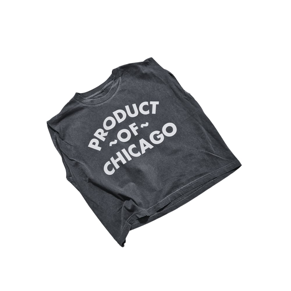 Image of WOMEN'S VINTAGE BLACK TEE