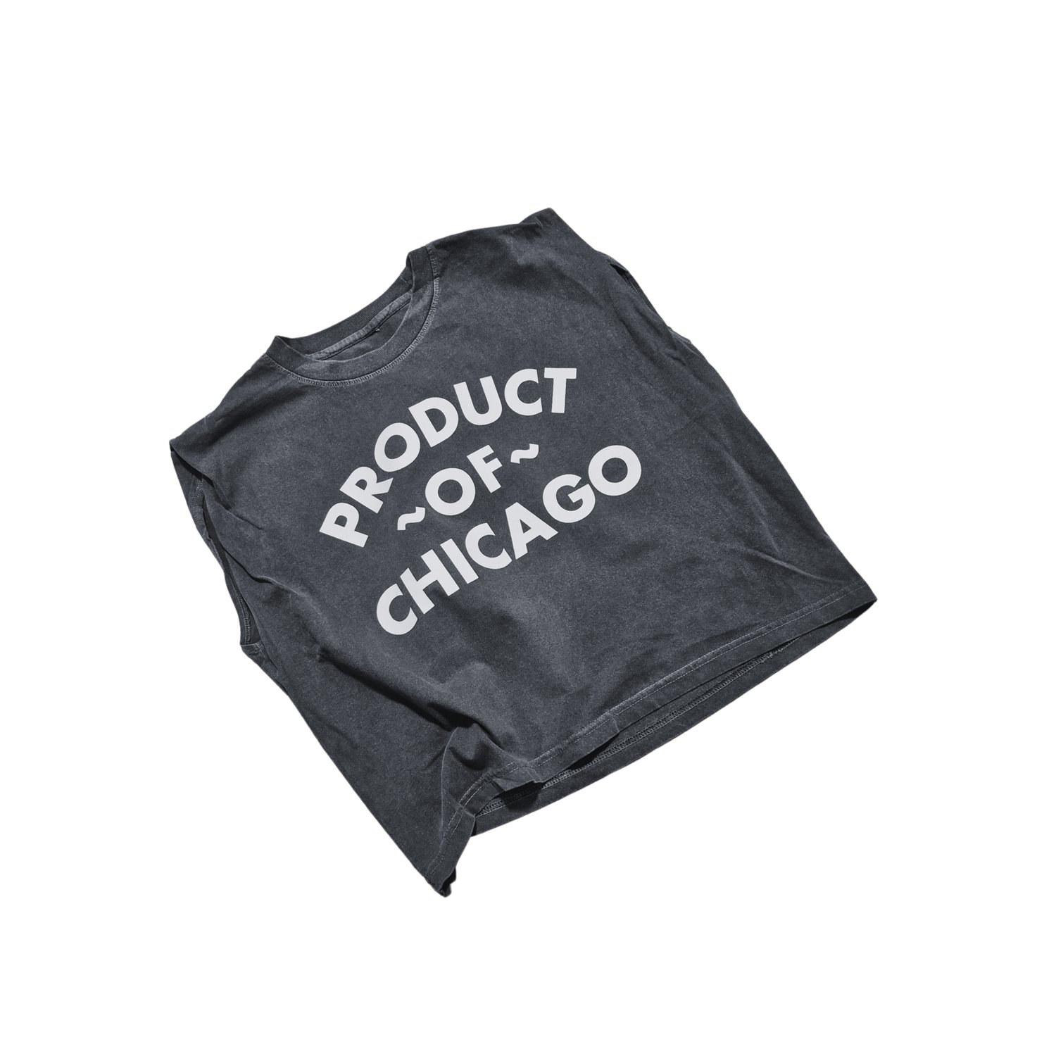 Image of WOMEN'S VINTAGE BLACK TEE
