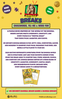 Image 2 of Mo Brown's Bodega Breaks Puzzle Book