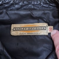 Image 3 of Vintage Harley Davidson "One Pocket" Cafe Jacket, c. 1970s (#1)