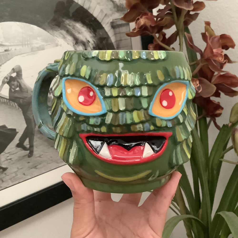 Image of Reserved for Barbara S - creature mug