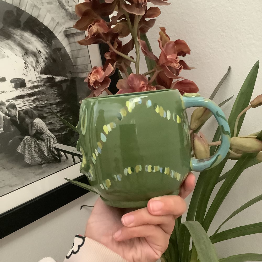 Image of Reserved for Barbara S - creature mug