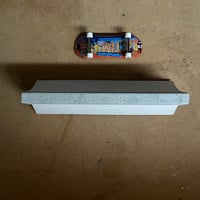 Image 2 of 23. B STOCK - Jersey Barrier - pale green and white