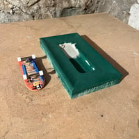 Image 1 of 32. Ledge - Roman Pool - green and white