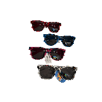Image 1 of deadstock leopard print sunglasses!