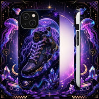 Image 1 of Cosmic Jellyfish Sneaker Phone Case 