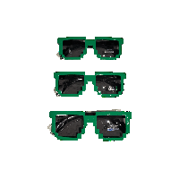 Image 1 of deadstock minecraft sunglasses