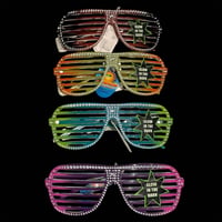 Image 2 of deadstock blingy shutter glasses!