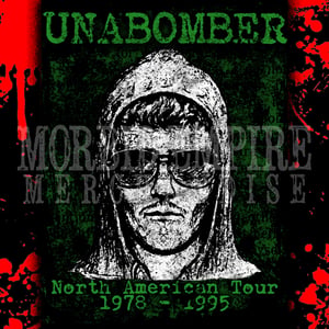 UNABOMber "North American Tour" T-shirt