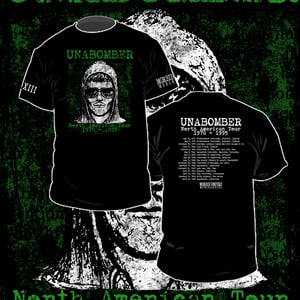 UNABOMber "North American Tour" T-shirt