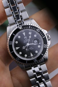 Image 8 of 1997 Tudor Prince Date Mini-Sub 73190 - With Box