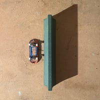 Image 2 of 11. Long Jersey Barrier - green