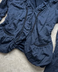 Image 3 of MARITHÉ + FRANÇOIS GIRBAUD NAVY METAL JACKET