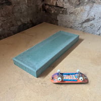 Image 1 of 04. Large Ledge - bullnose coping edge - green