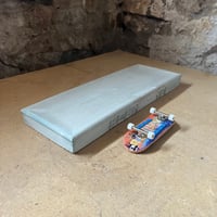 Image 1 of 01. B STOCK - Large Ledge - bullnose coping edge - grey