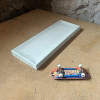Image 1 of 05. B STOCK - Large Ledge - bullnose coping edge - grey