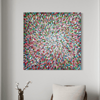 Image 9 of 'Aura vitalis' - 122x122cm