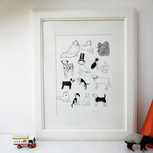 Image of 'Dog!' Print