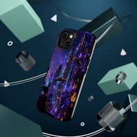 Image 3 of Cosmic Cityscape Phone Case