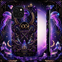 Image 1 of Cosmic Culture Galaxy Emblem Case