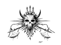 Pen Art X1 - original pen drawing on paper
