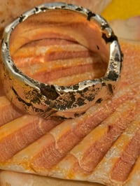 Image 9 of Ready to ship! Chunky Sterling Silver ring with Gems