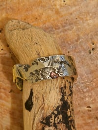 Image 12 of Ready to ship! Chunky Sterling Silver ring with Gems