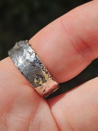 Image 17 of Ready to ship! Chunky Sterling Silver ring with Gems