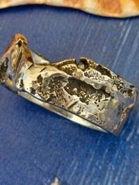 Image 18 of Ready to ship! Chunky Sterling Silver ring with Gems