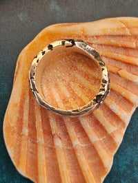 Image 7 of Ready to ship! Chunky Sterling Silver ring with Gems