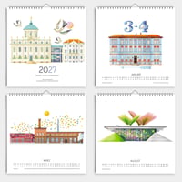 Image 2 of Minikalender 2027, Potsdam-12 Orte. 12 Verbindungen. 