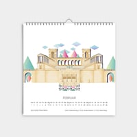 Image 3 of Minikalender 2027, Potsdam-12 Orte. 12 Verbindungen. 