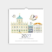 Image 1 of Minikalender 2027, Potsdam-12 Orte. 12 Verbindungen. 