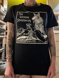 German Shepherds "I Adore You" T-shirt (black)