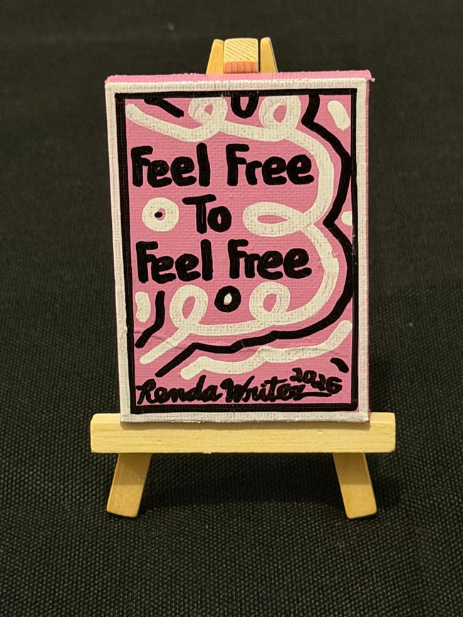 2.5” x 3.5” Mini Canvas / Series of 10 - Released on 8/11/26