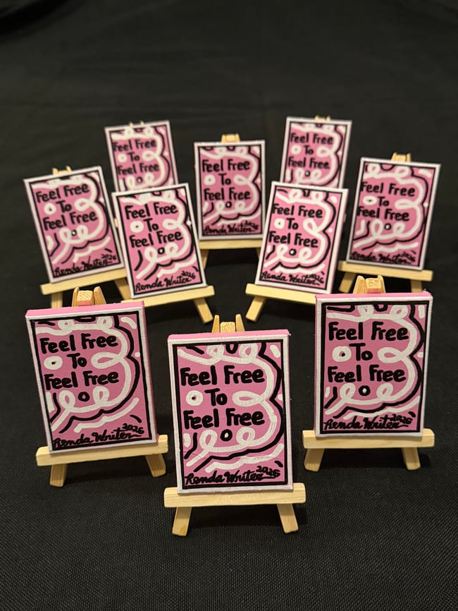 2.5” x 3.5” Mini Canvas / Series of 10 - Released on 8/11/26