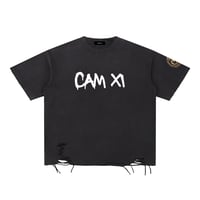 Image 1 of CAM XI Signature Distressed Tee