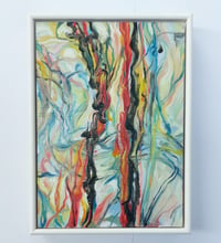 Image 1 of Vertical Entropy - original oil painting