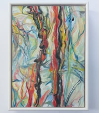 Image 3 of Vertical Entropy - original oil painting