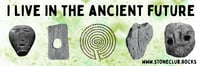 Image 2 of Ancient Future Car Bumper Sticker (pre-order)