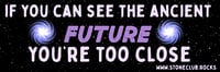 Image 4 of Ancient Future Car Bumper Sticker (pre-order)