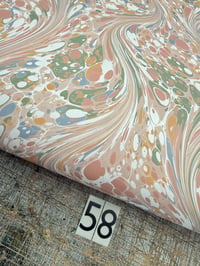 Image 3 of Marbled Paper Assorted Listing - Sheets 57-60 (to purchase individually)